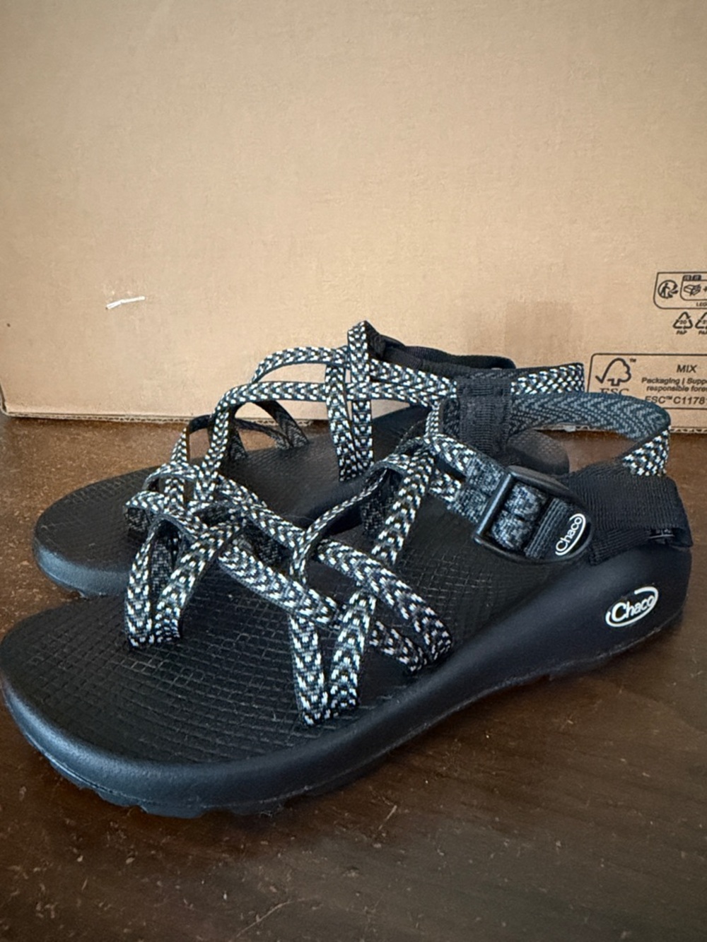 Chaco Women's ZX/2 Classic Sandals - Boost Black - Size 8 like new